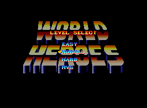 World Heroes screenshot 5 for Neo Geo